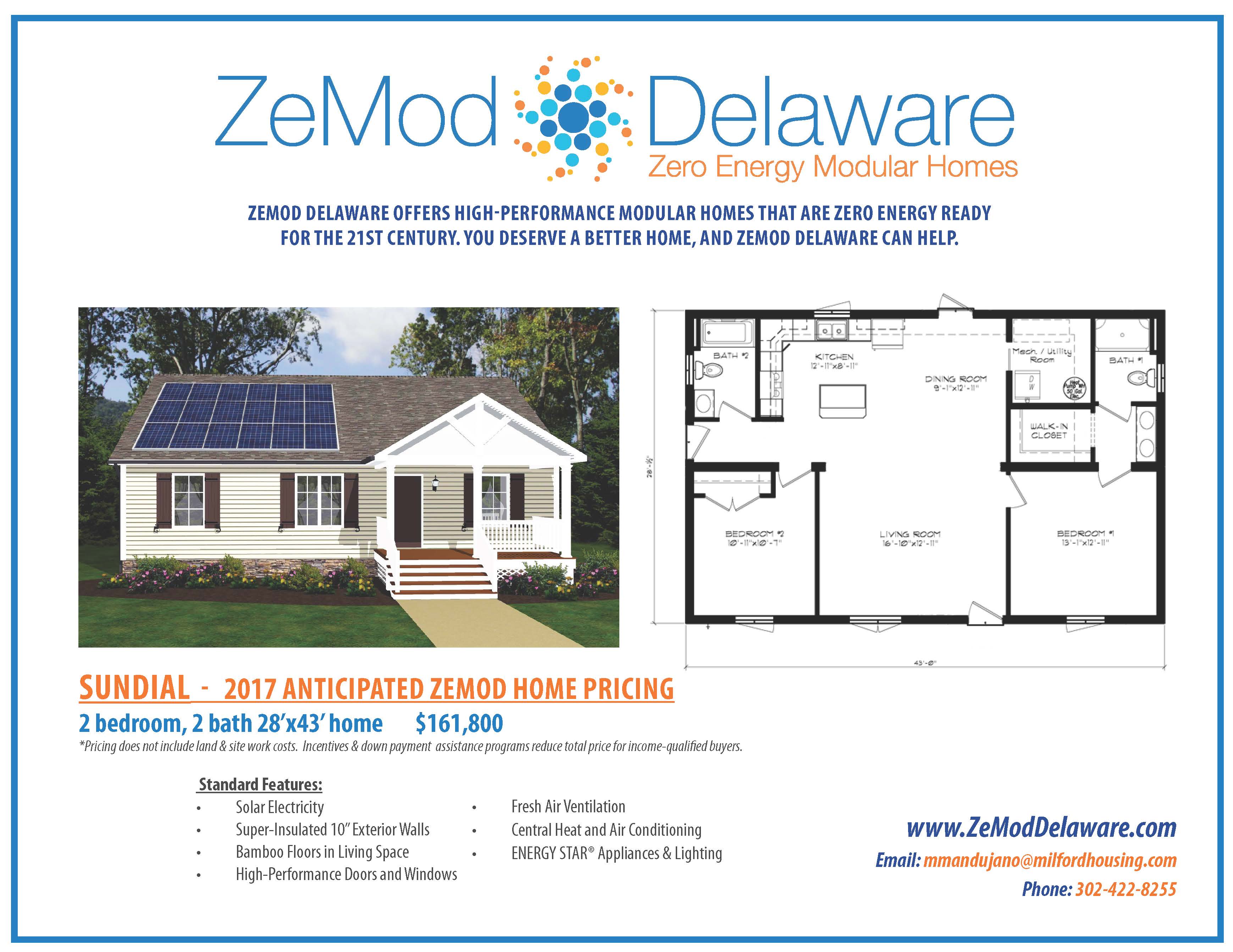 ZeMod Cottage Price Sheet
